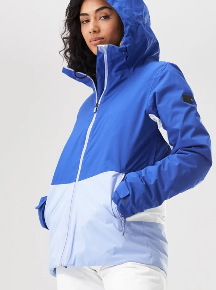 Roxy Snow Jackets Peakside Technical Snow Jacket Bluing 8211 Women