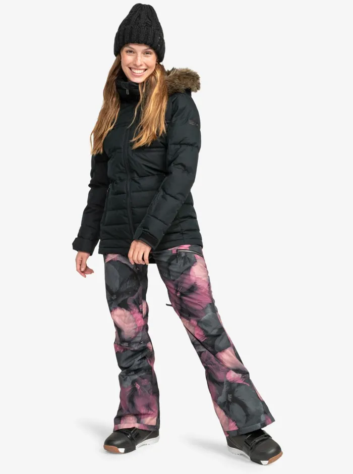 Roxy Snow Jackets Quinn Technical Snow Jacket True Black 8211 Women