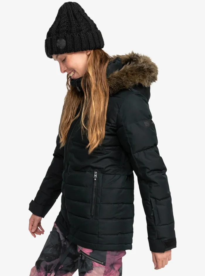 Roxy Snow Jackets Quinn Technical Snow Jacket True Black 8211 Women