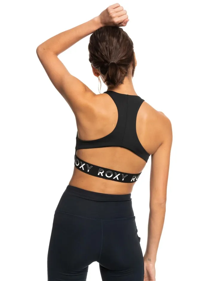 Roxy Sports Bras Bold Moves Sports Bra Anthracite 8211 Women