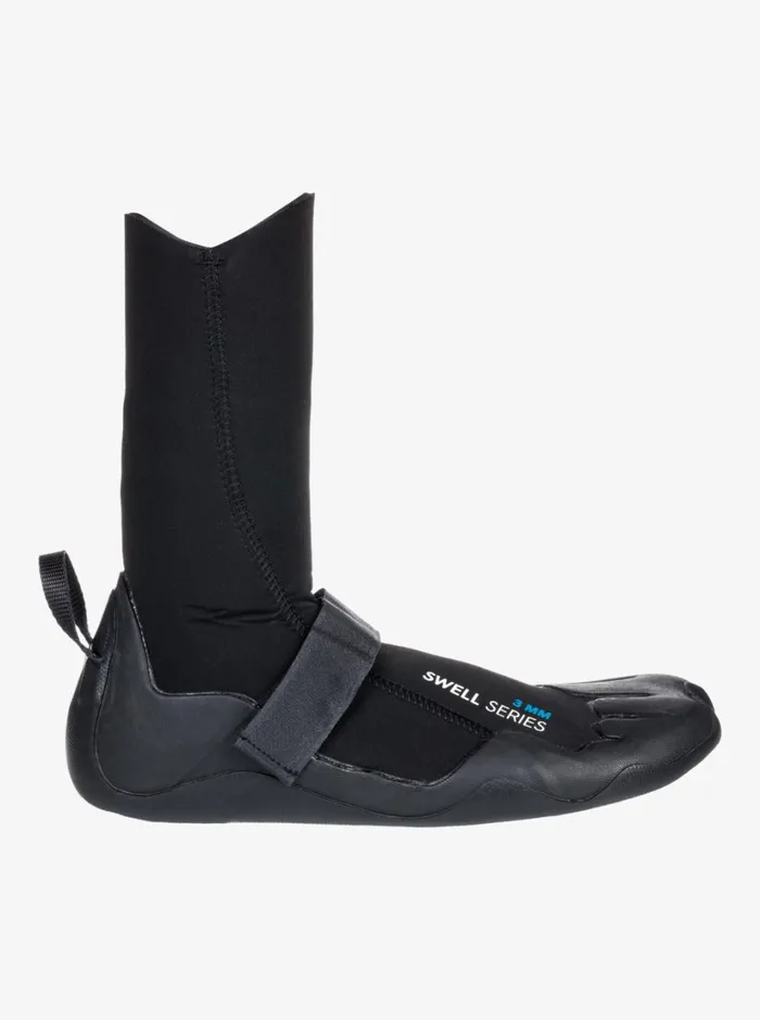 Roxy Surf Boots 5mm Swell Series Round Toe Wetsuit Boots True Black 8211 Women