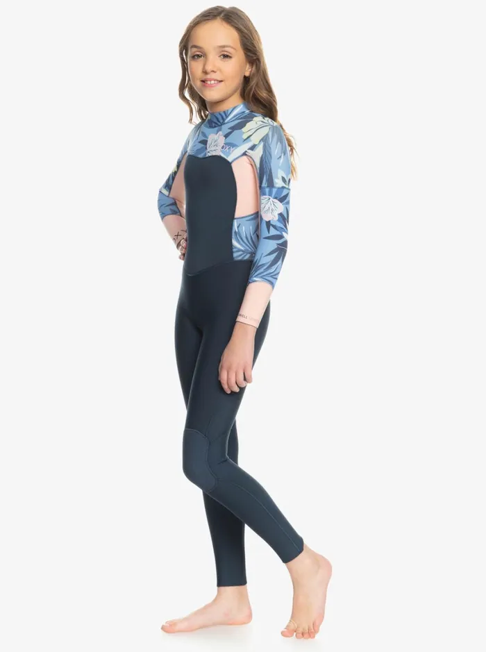 Roxy Surf Girl039s 816 32mm Swell Series Back Zip Wetsuit Allure Rg Fasso S 8211 Women
