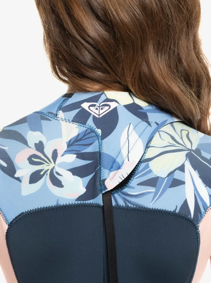 Roxy Surf Girl039s 816 32mm Swell Series Back Zip Wetsuit Allure Rg Fasso S 8211 Women
