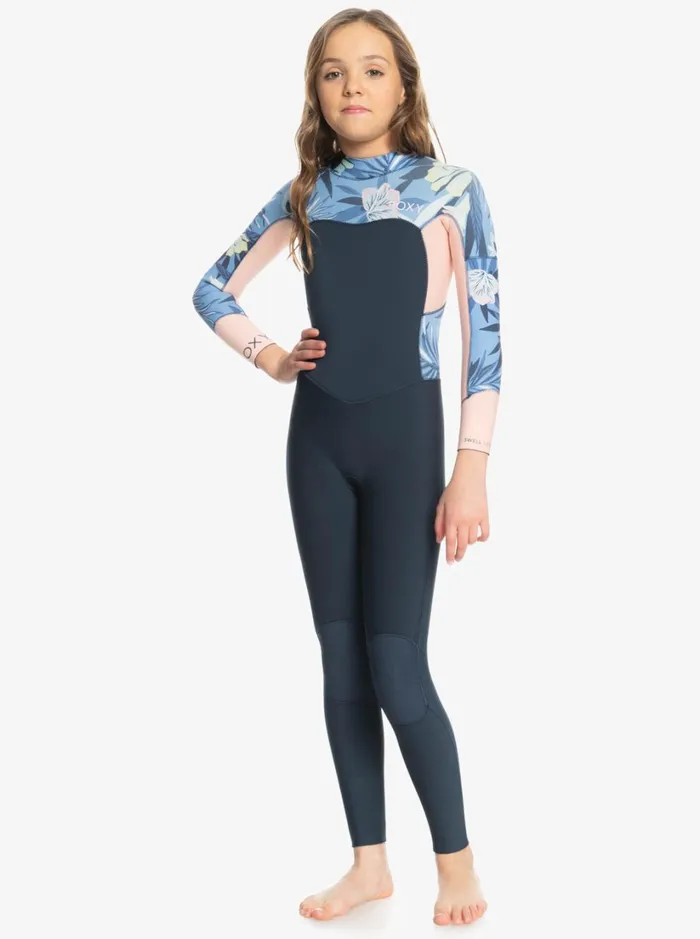 Roxy Surf Girl039s 816 32mm Swell Series Back Zip Wetsuit Allure Rg Fasso S 8211 Women