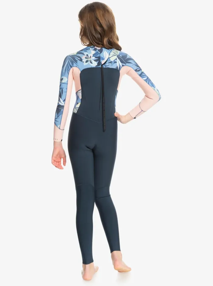 Roxy Surf Girl039s 816 32mm Swell Series Back Zip Wetsuit Allure Rg Fasso S 8211 Women
