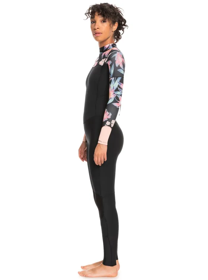Roxy Wetsuits 32mm Swell Series Back Zip Wetsuit Anthracite Paradise Found S 8211 Women