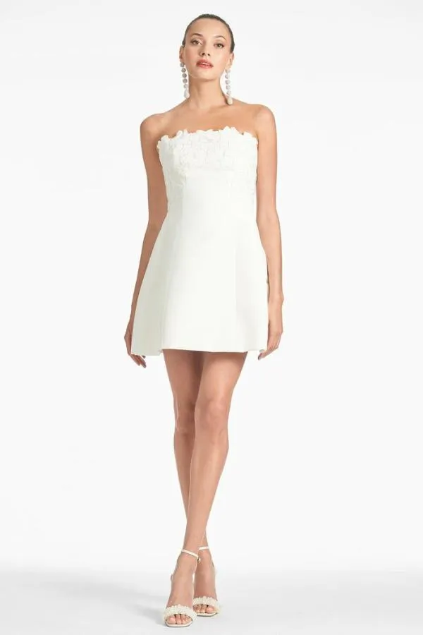 Sachin and Babi Alanna Dress 8211 Ivory Ivory Women Mini
