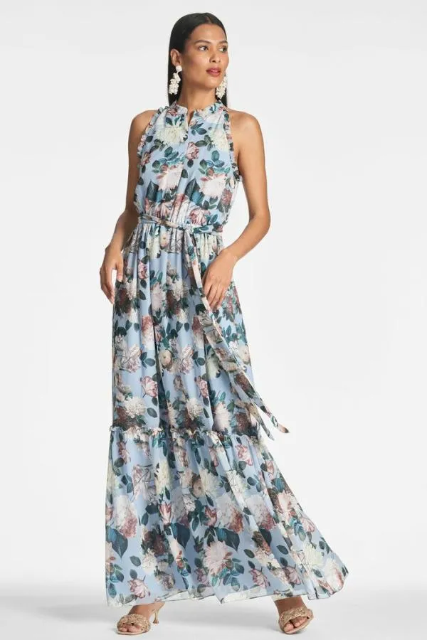 Sachin and Babi Blair Dress 8211 Ice Blue Garden Ice Blue Garden Women Shift