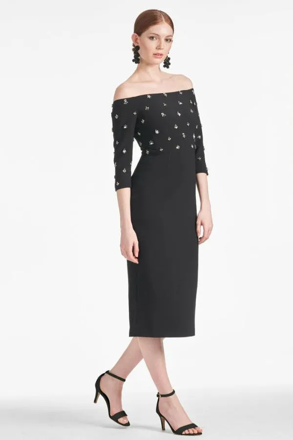 Sachin and Babi Fatima Dress 8211 Black Black Women Plus Sizes