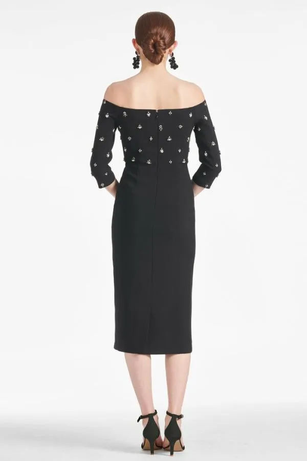 Sachin and Babi Fatima Dress 8211 Black Black Women Plus Sizes