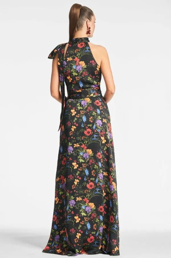 Sachin and Babi Kayla Gown 8211 Noir Wildflower Noir Wildflower Women Plus Sizes