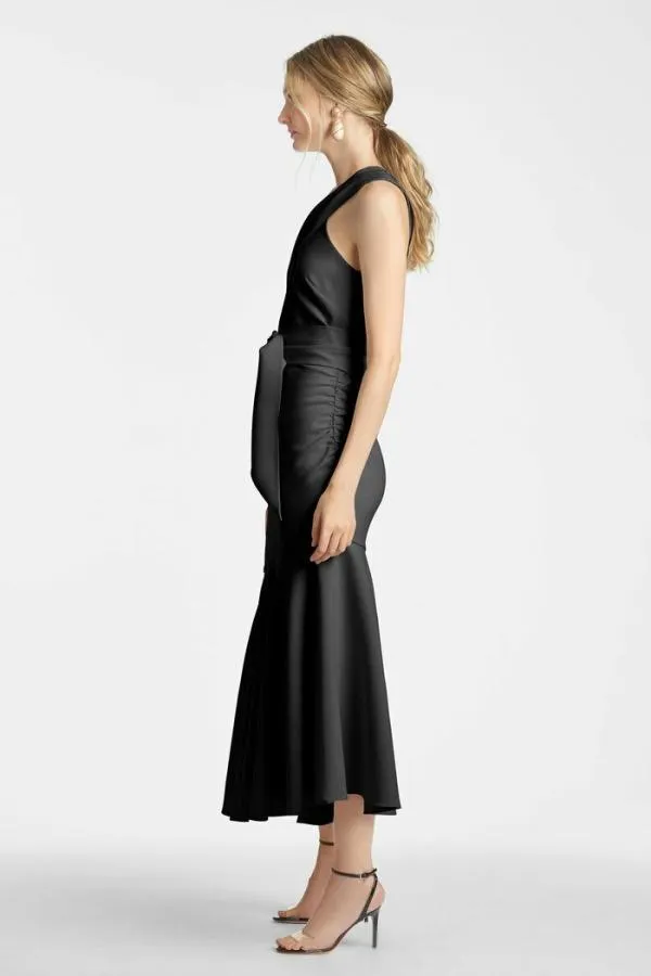 Sachin and Babi Naomi Dress 8211 Black Black Women Midi
