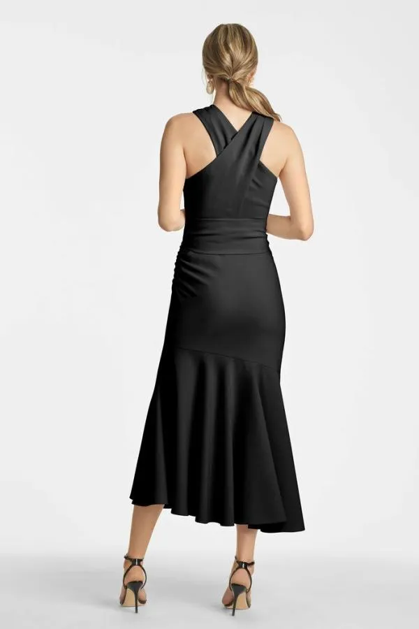Sachin and Babi Naomi Dress 8211 Black Black Women Midi