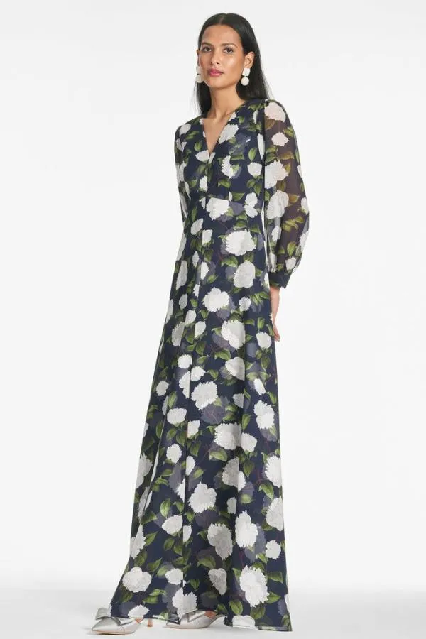Sachin and Babi Penny Gown 8211 NavyIvory Moonlit Garden Navyivory Moonlit Garden Women Plus Sizes Sachin and Babi Penny Gown 8211 NavyIvory Moonlit Garden Navyivory Moonlit Garden Women Plus Sizes