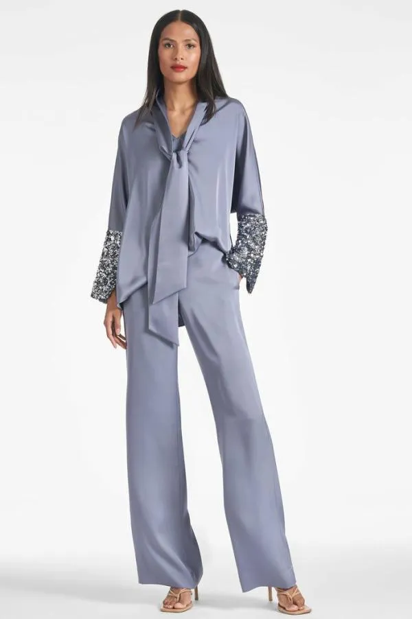 Sachin and Babi Reid Top 8211 Cool Grey Cool Grey Women Plus Sizes