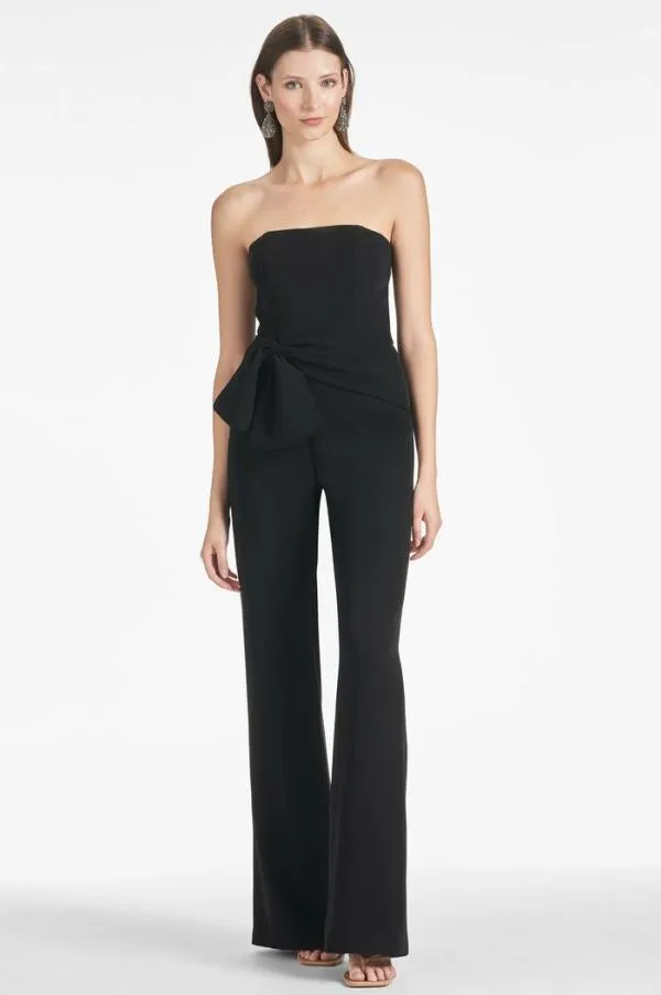 Sachin and Babi Whitley Jumpsuit 8211 Black Black Women Pants and Jumpsuits