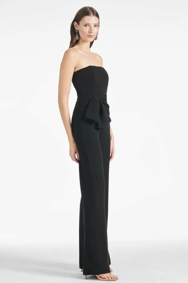 Sachin and Babi Whitley Jumpsuit 8211 Black Black Women Pants and Jumpsuits
