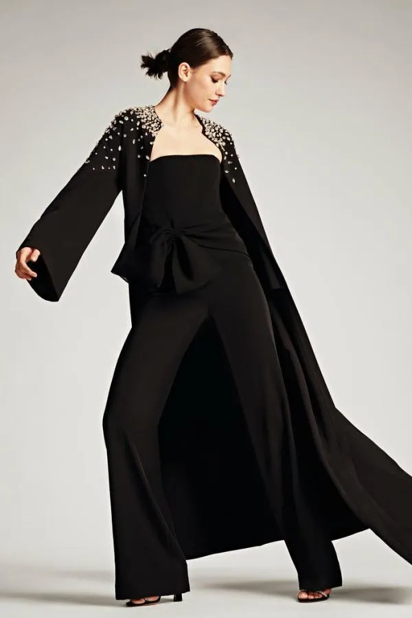 Sachin and Babi Whitley Jumpsuit 8211 Black Black Women Pants and Jumpsuits