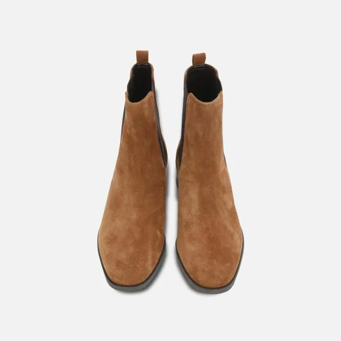 Salt Suede Chelsea Boot Pecan Women Kenneth Cole Boots Booties