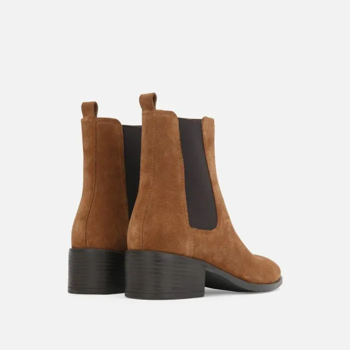 Salt Suede Chelsea Boot Pecan Women Kenneth Cole Boots Booties