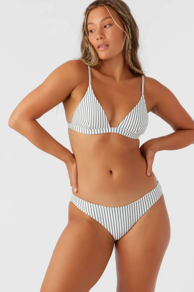 SALTWATER ESSENTIALS STRPIE MATIRA HIPSTER CHEEKY BOTTOMS Vanilla Women O039NEILL Sale