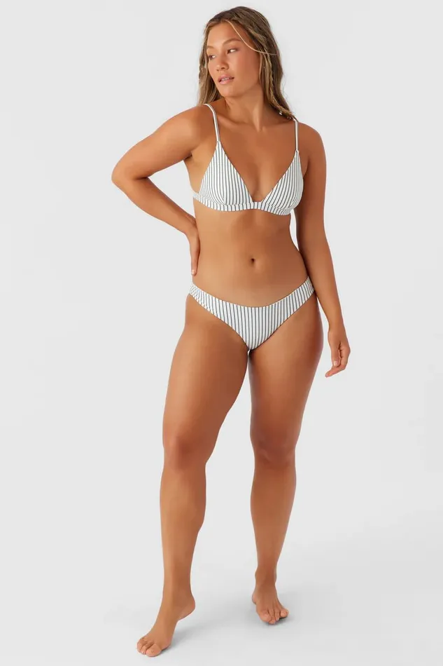 SALTWATER ESSENTIALS STRPIE MATIRA HIPSTER CHEEKY BOTTOMS Vanilla Women O039NEILL Sale