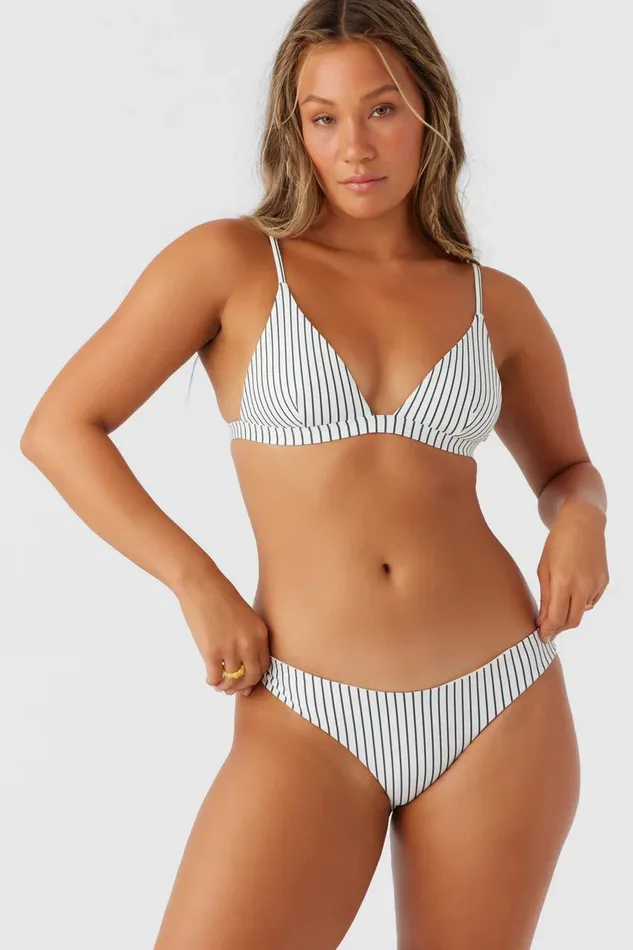 SALTWATER ESSENTIALS STRPIE MATIRA HIPSTER CHEEKY BOTTOMS Vanilla Women O039NEILL Sale