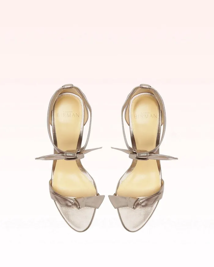 Sandals Women Alexandre Birman Clarita 100 Metallic Luna Luna