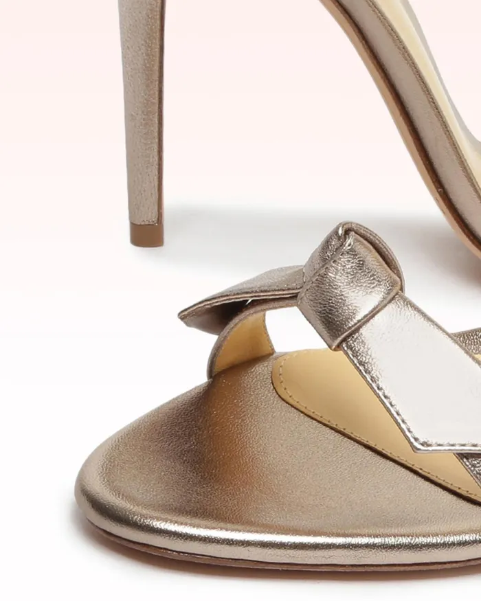 Sandals Women Alexandre Birman Clarita 100 Metallic Luna Luna