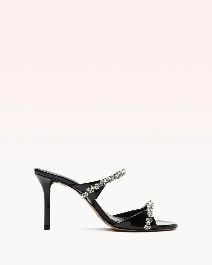 Sandals Women Alexandre Birman Gianna Crystal 85 Black