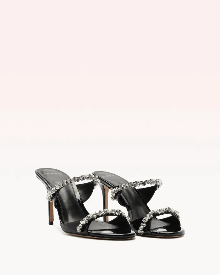 Sandals Women Alexandre Birman Gianna Crystal 85 Black