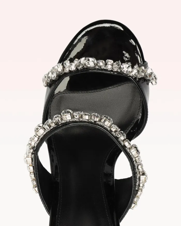 Sandals Women Alexandre Birman Gianna Crystal 85 Black