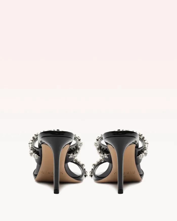 Sandals Women Alexandre Birman Gianna Crystal 85 Black