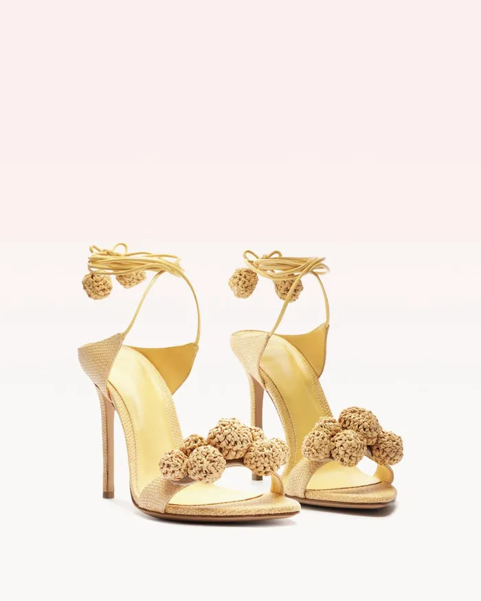 Sandals Women Alexandre Birman Resse Raffia Sandal Natural