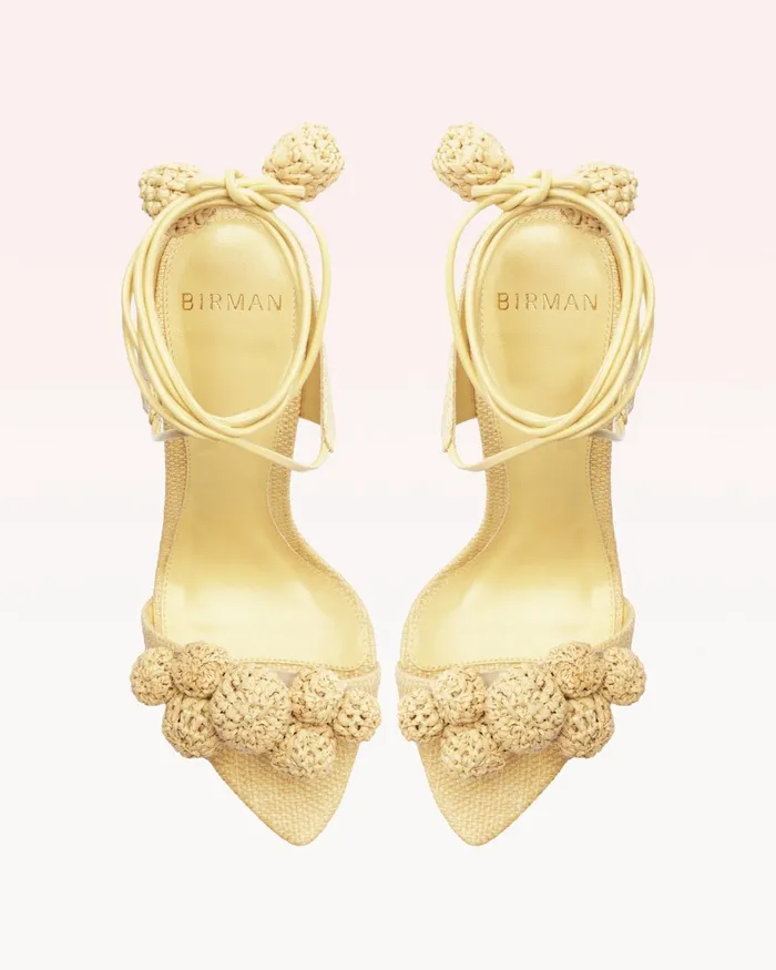 Sandals Women Alexandre Birman Resse Raffia Sandal Natural