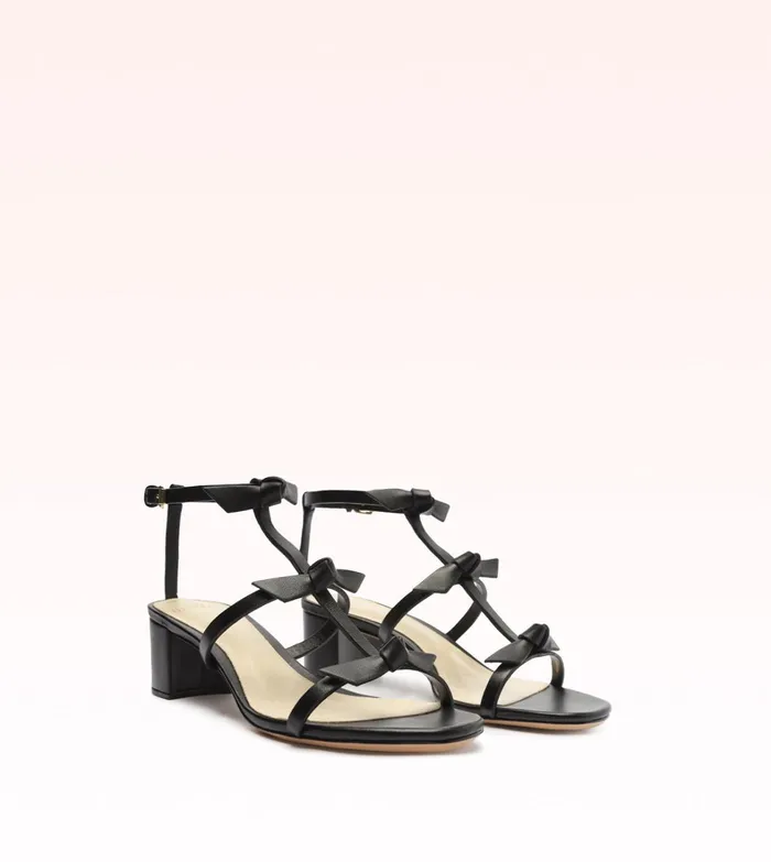 Sandals Women Alexandre Birman Slim Lolita 45 Black Black