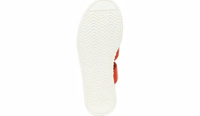 Sandals Women Franco Sarto Franco Brock Platform Sandal Tangerine Leather