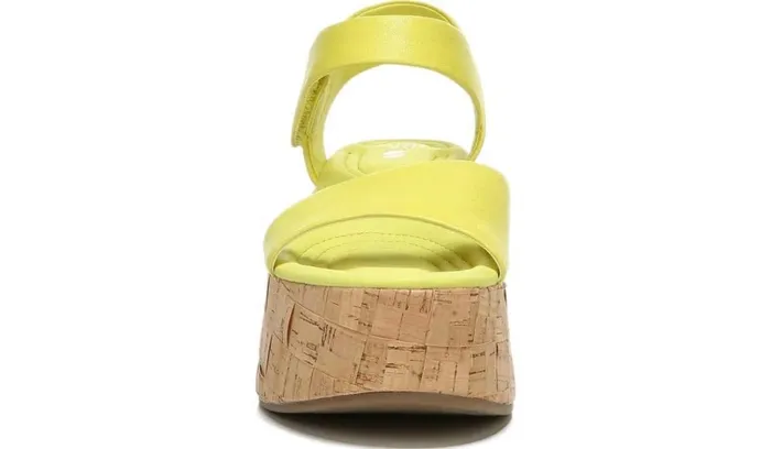 Sandals Women Franco Sarto Sarto Demi 2 Platform Wedge Sandal Limeade Leather