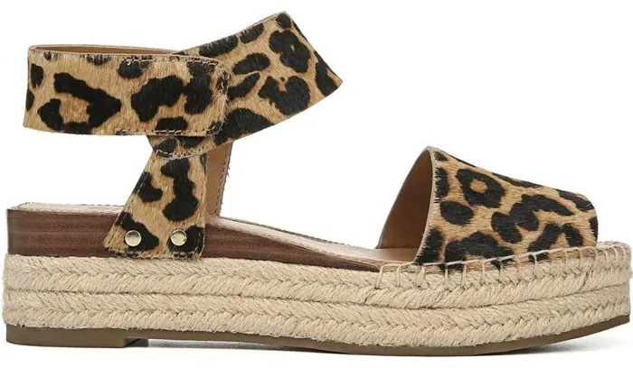 Sandals Women Franco Sarto Sarto Oak Espadrille Sandal Leopard Print Calf Hair Sandals Women Franco Sarto Sarto Oak Espadrille Sandal Leopard Print Calf Hair