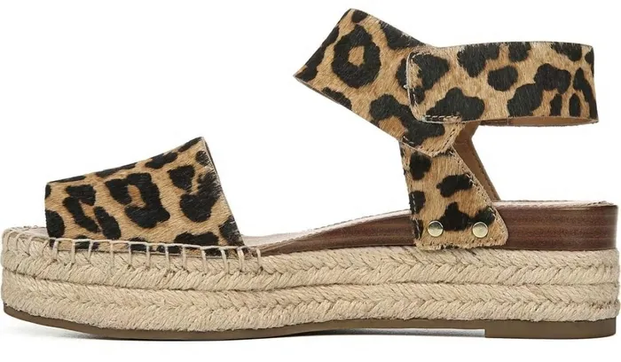 Sandals Women Franco Sarto Sarto Oak Espadrille Sandal Leopard Print Calf Hair Sandals Women Franco Sarto Sarto Oak Espadrille Sandal Leopard Print Calf Hair