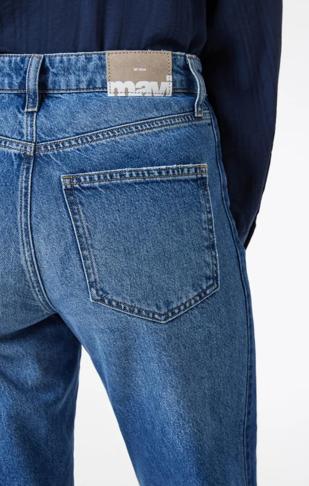 Savannah Straight Leg In Mix Blue Blocking Women Mavi Jeans Denim Savannah Straight Leg In Mix Blue Blocking Women Mavi Jeans Denim