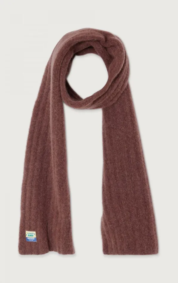 Scarf Vitow Choco Black Melange WomenMen American Vintage Scarves And Shawls Scarf Vitow Choco Black Melange WomenMen American Vintage Scarves And Shawls