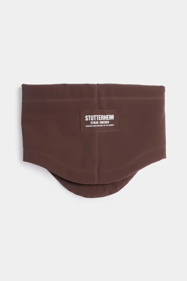 Scarves Women Stutterheim Rain Collar Dark Brown