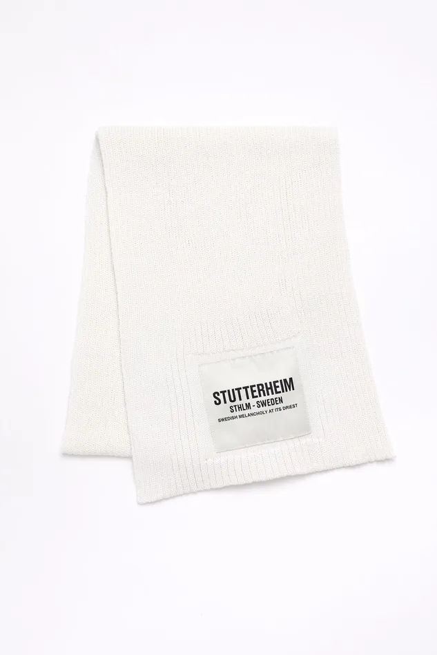 Scarves Women Stutterheim Wrap Scarf OffWhite