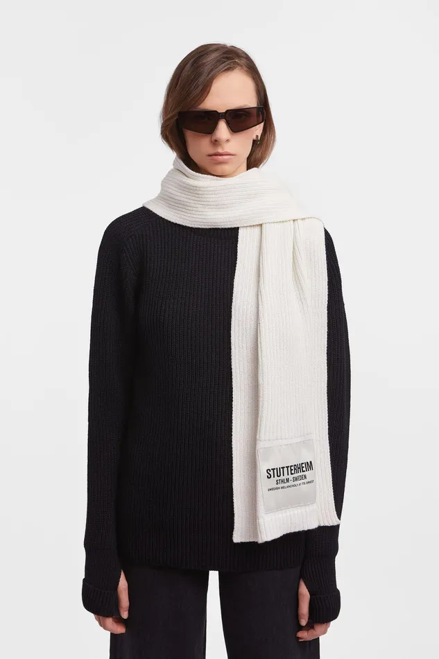 Scarves Women Stutterheim Wrap Scarf OffWhite