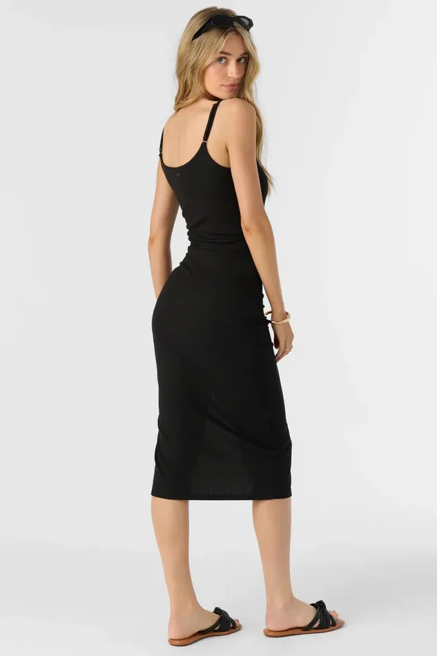 SEASHORE RIB KNIT MIDI DRESS Women O039NEILL Collections