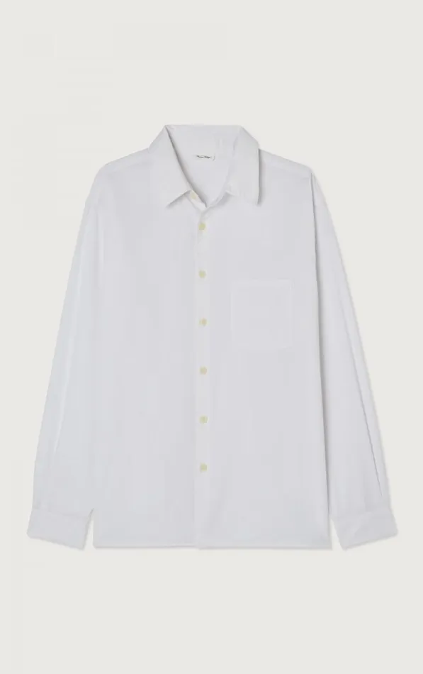 Shirt Iskorow White Men American Vintage Shirts Shirt Iskorow White Men American Vintage Shirts