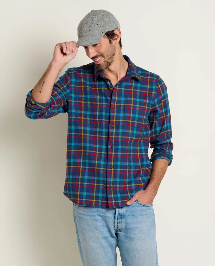 Shirts Flannagan Long Sleeve Shirt True Navy II 8211 ToadandCo Men8217s