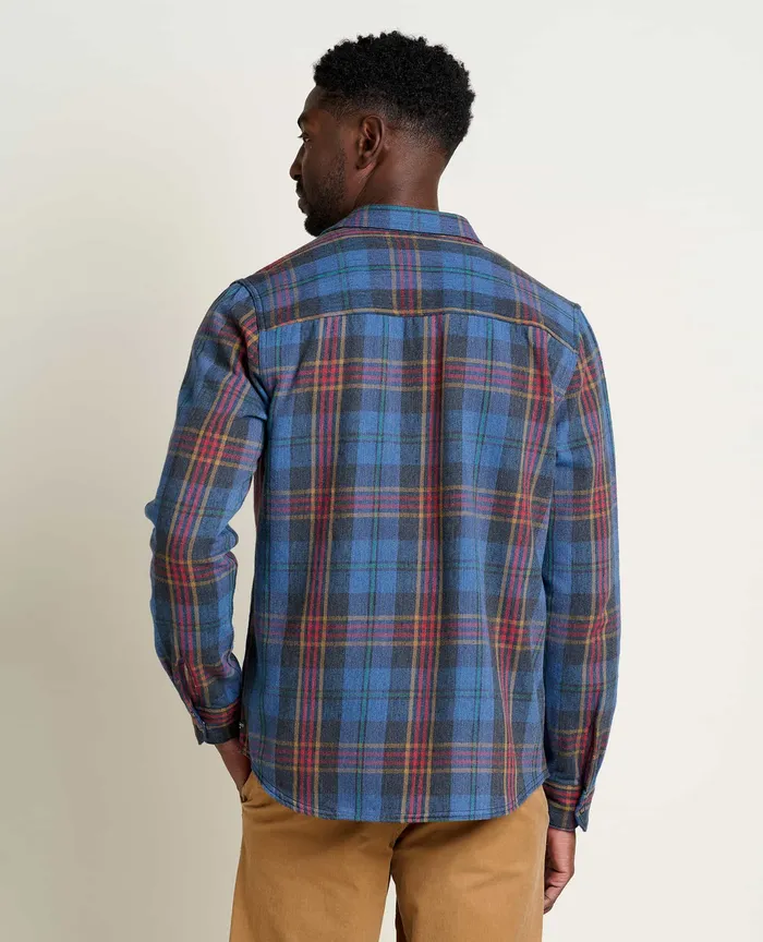 Shirts Men8217s Over And Out Reversible Long Sleeve Shirt Cornflower ToadandCo