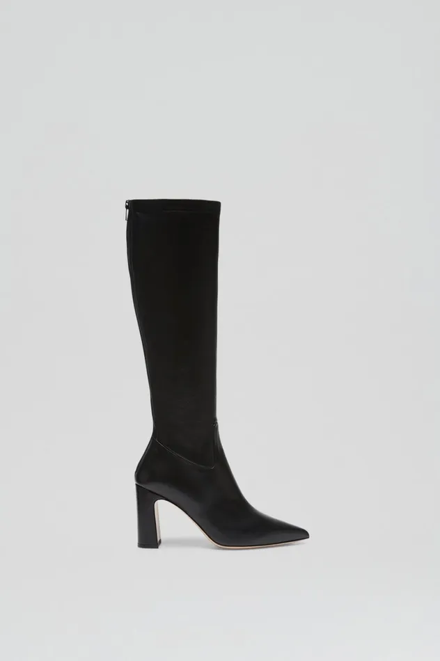 Shoes Women Scanlan Theodore STRETCH BELOW THE KNEE BOOT 85 Black Shoes Women Scanlan Theodore STRETCH BELOW THE KNEE BOOT 85 Black
